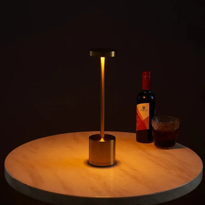 Glintora | Schlanke, moderne kabellose Touch-Lampe