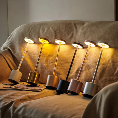 Glintora | Schlanke, moderne kabellose Touch-Lampe
