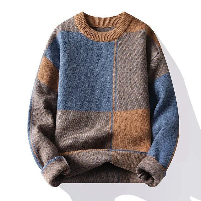 Gannon | Stylischer Pullover mit Blockmuster