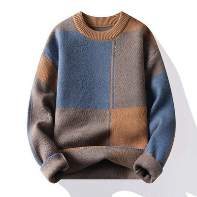 Gannon | Stylischer Pullover mit Blockmuster