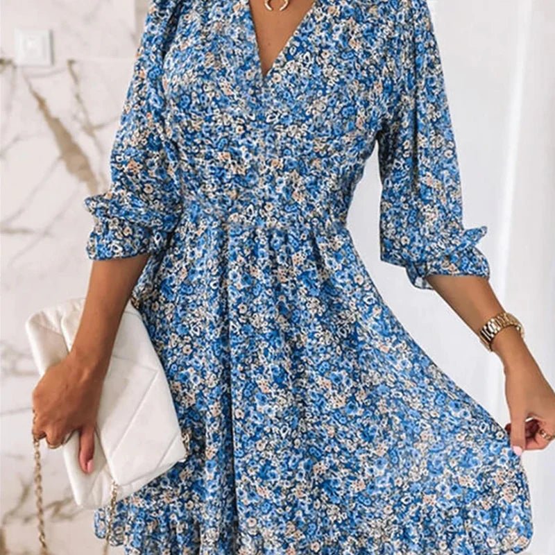 Ardelyn | Minikleid mit Blumendruck