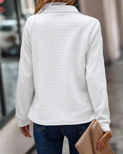 Berlina | Schicker Pullover mit halbem Reißverschluss
