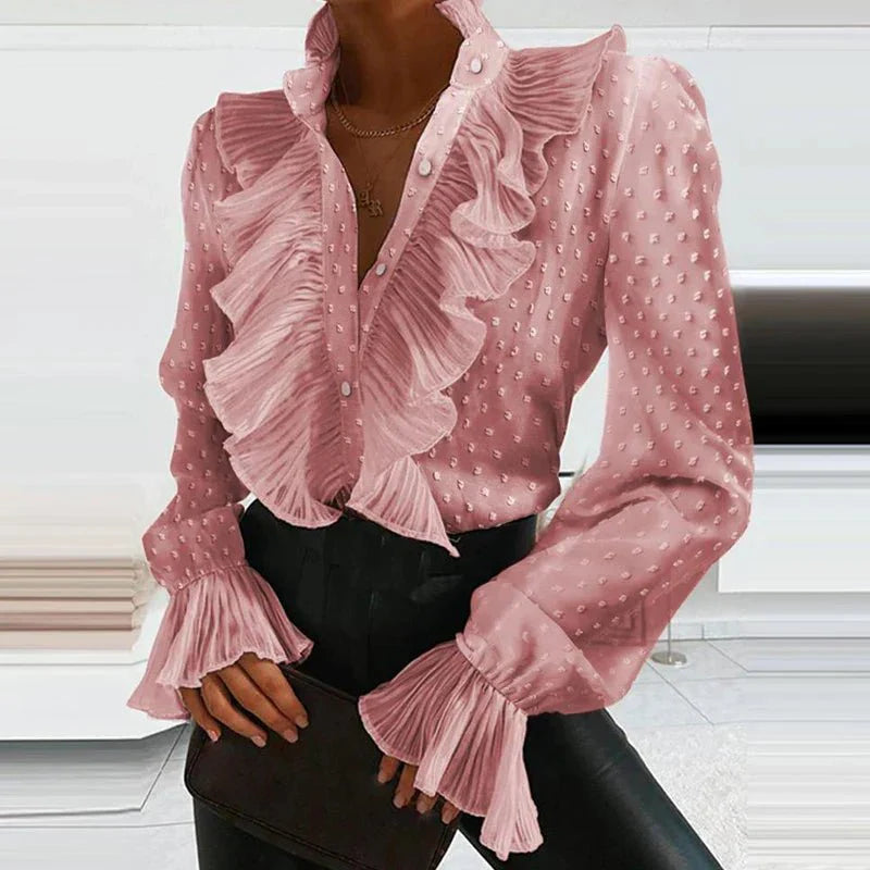Isla | Elegante Rüschenbluse