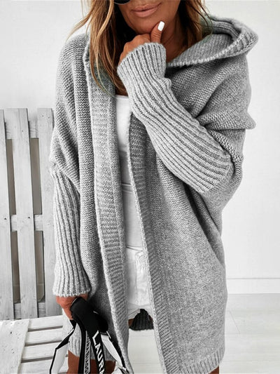 Isalure | Strickjacke mit Kapuze
