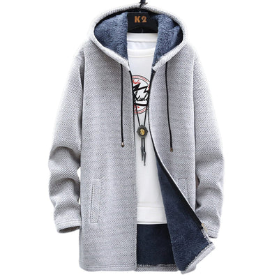 Wilhelm | Warm gefüttertes Strick-Sweatshirt