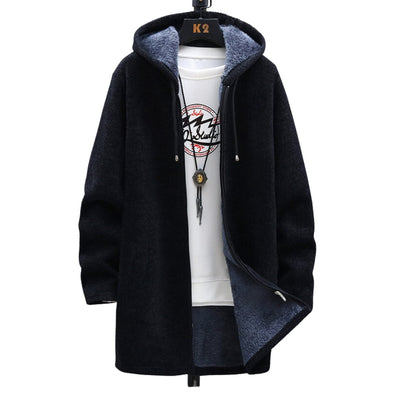 Wilhelm | Warm gefüttertes Strick-Sweatshirt