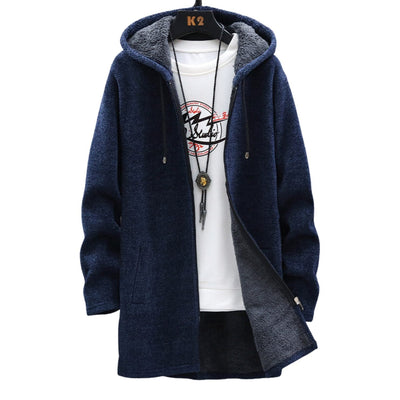 Wilhelm | Warm gefüttertes Strick-Sweatshirt
