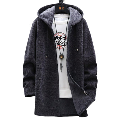 Wilhelm | Warm gefüttertes Strick-Sweatshirt
