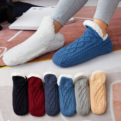 Isolierte Thermo-Stricksocken