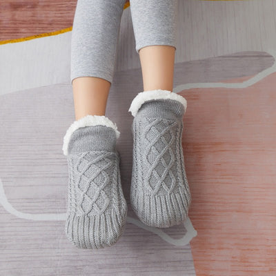 Isolierte Thermo-Stricksocken