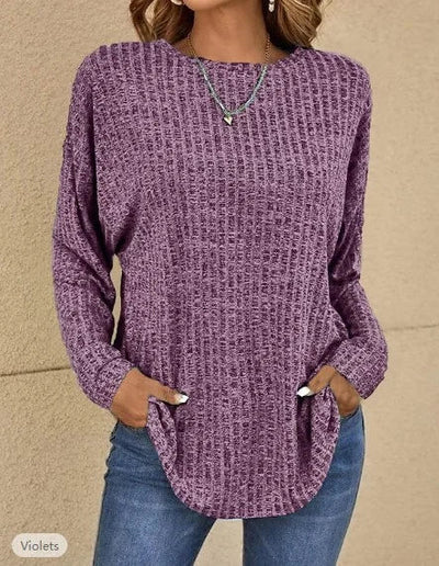 Pullover mit Strukturmuster