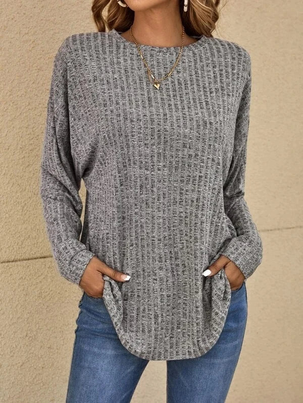 Pullover mit Strukturmuster