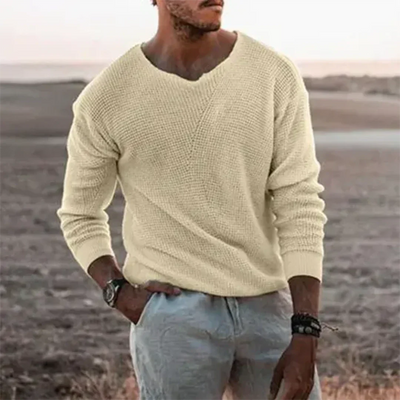 Magnus | Warmer Langarm-Strickpullover