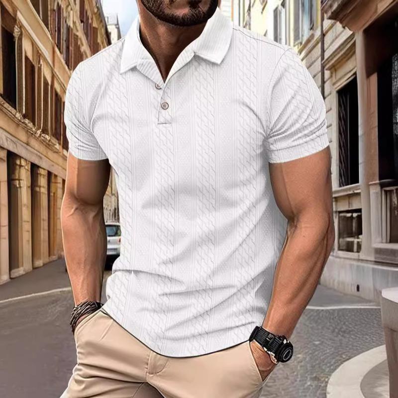 Orwin | Elegantes, lässiges Poloshirt mit Knöpfen