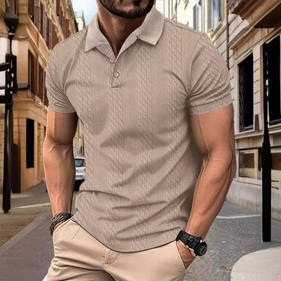 Orwin | Elegantes, lässiges Poloshirt mit Knöpfen