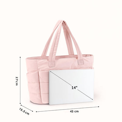 PuffyTote - Stylish, spacious, and multifunctional