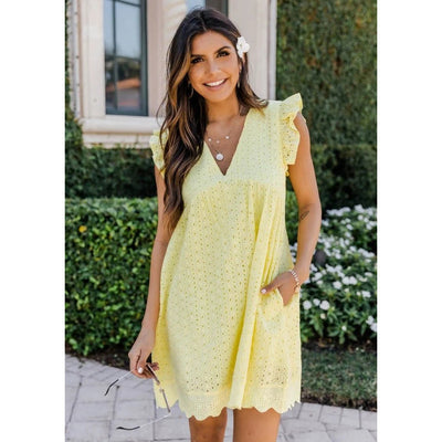 Das integrierte Kleid Pockets & Shorts