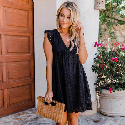 Das integrierte Kleid Pockets & Shorts