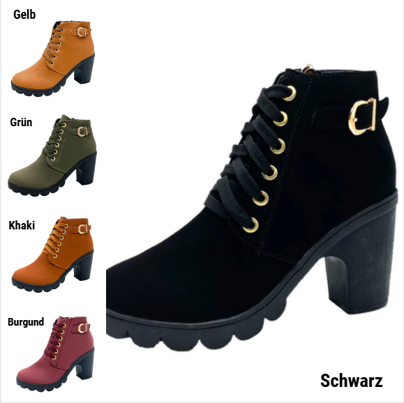 Women's Chunky Heel Boots