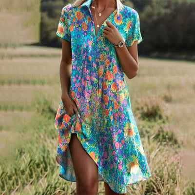 Ottilie | Fließendes Boho-Sommerkleid