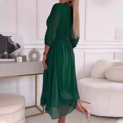 Petralie | Luftiges Kleid mit V-Ausschnitt