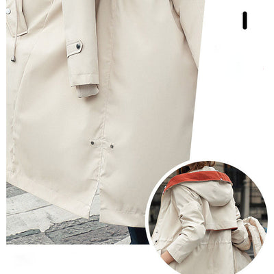 Women's Winter Jacket with Hood and Soft Collar