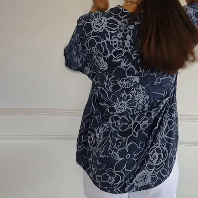 Lotte – Bluse mit Blumendruck