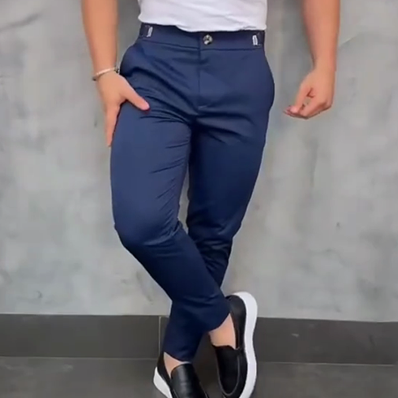 Stretch-Slim-Fit-Hose für Herren
