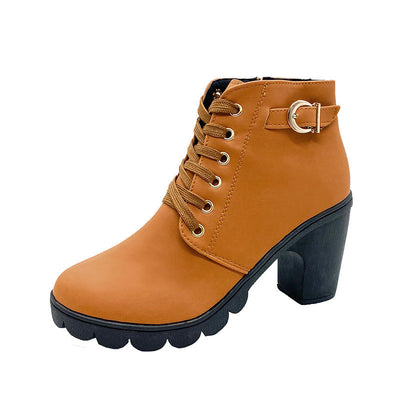 Women's Chunky Heel Boots