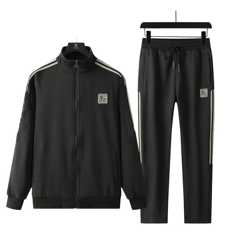 Herren Trainingsanzug mit Reißverschlussjacke