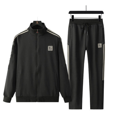 Herren Trainingsanzug mit Reißverschlussjacke