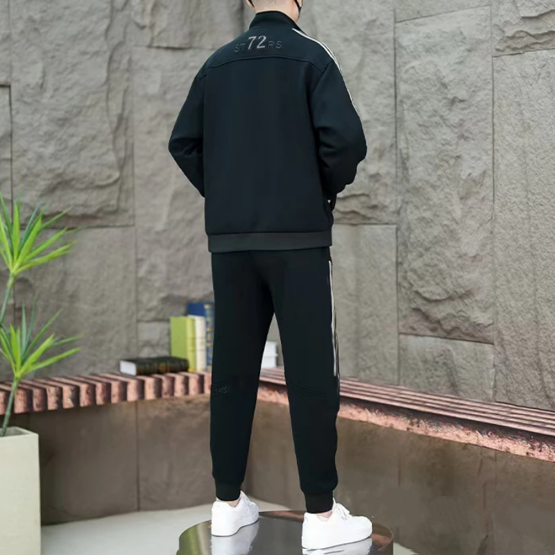 Herren Trainingsanzug mit Reißverschlussjacke