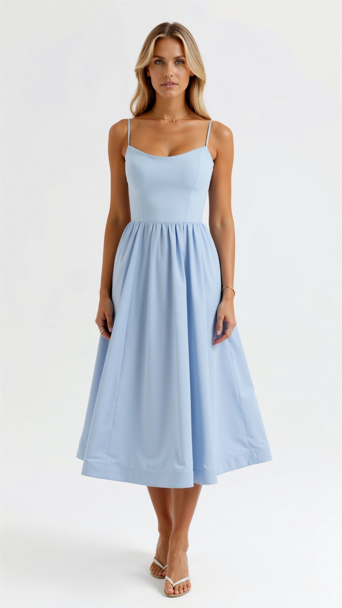 Carmeline | Maxikleid mit fließender Silhouette