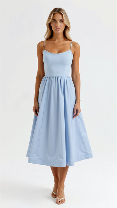 Carmeline | Maxikleid mit fließender Silhouette