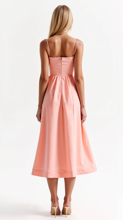 Carmeline | Maxikleid mit fließender Silhouette