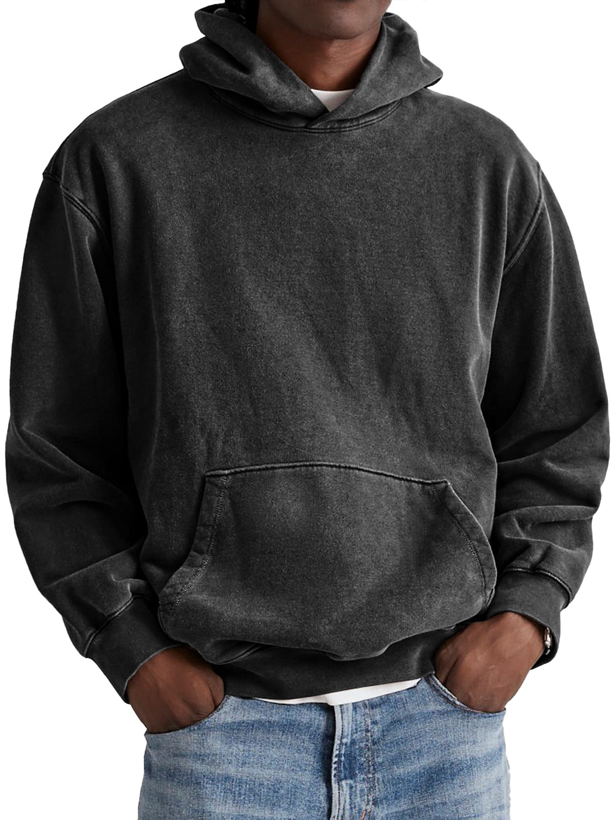 Herren Hoodie mit Kapuze und Kängurutasche