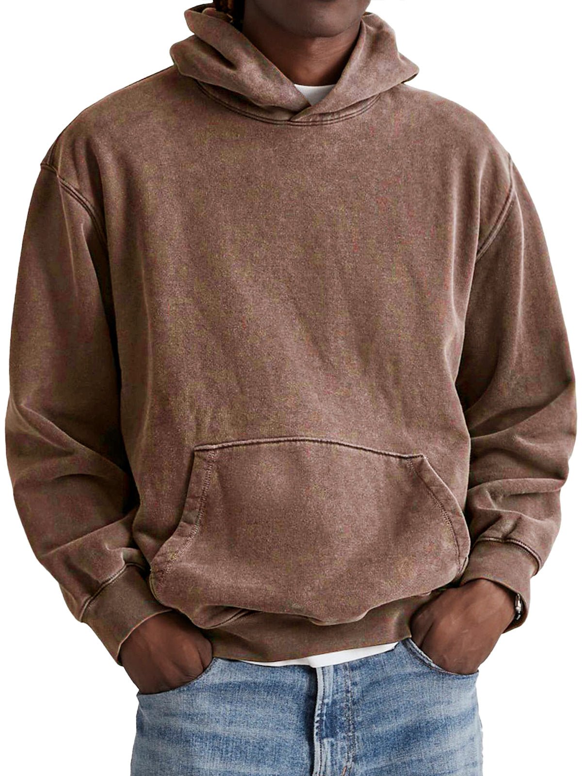 Herren Hoodie mit Kapuze und Kängurutasche