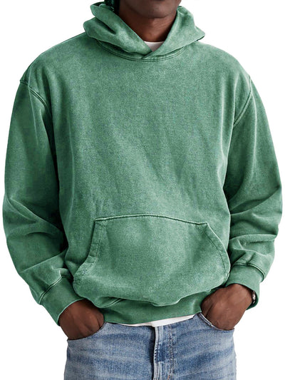 Herren Hoodie mit Kapuze und Kängurutasche