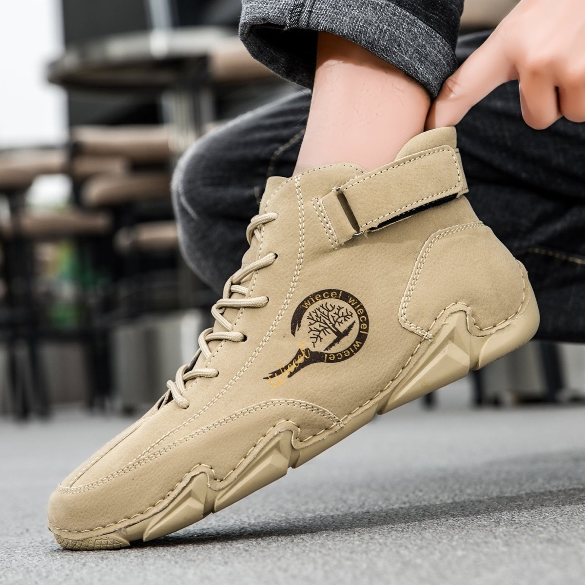 Wiecel - Waterproof Barefoot Shoes Made of Leather