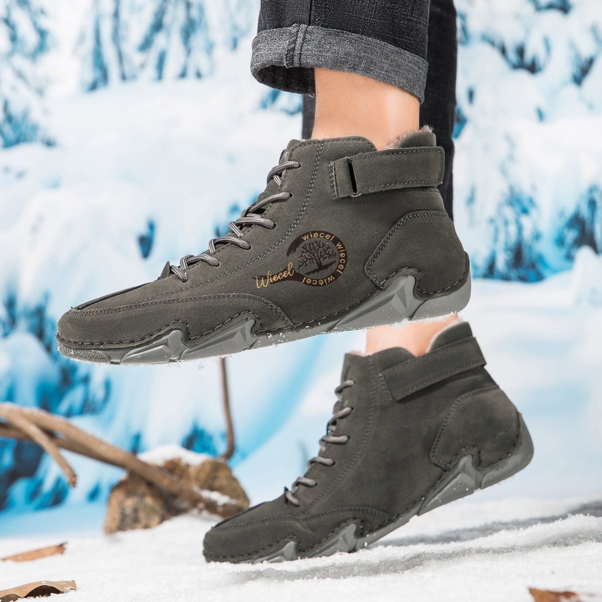 Wiecel - Waterproof Barefoot Shoes Made of Leather