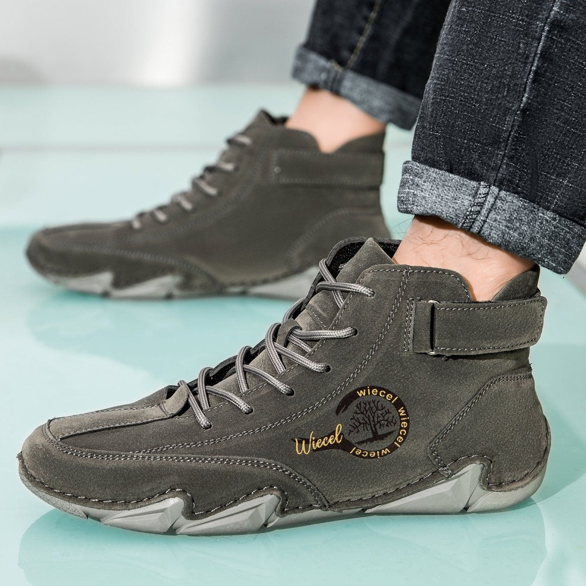 Wiecel - Waterproof Barefoot Shoes Made of Leather